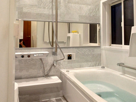 バスルームリフォームタイル浴室から断熱性アップで快適に、あたたかさが続くお風呂